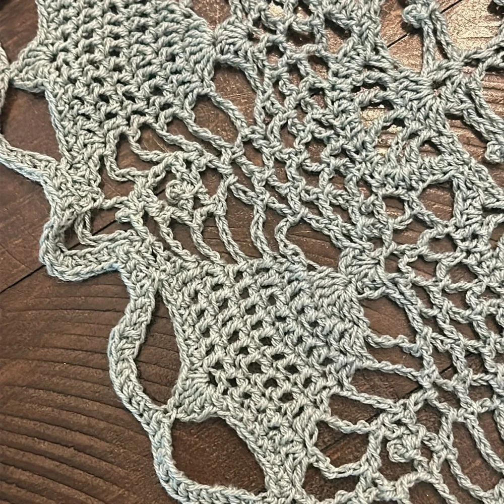 Round Crochet Doily - Picture 7 of 11
